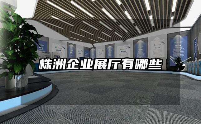 株洲企业展厅有哪些