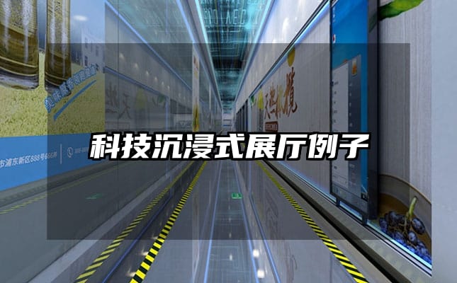 科技沉浸式展厅例子