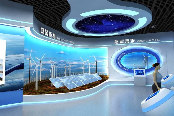 机械式停车设备制造展览展厅和展台设计装修