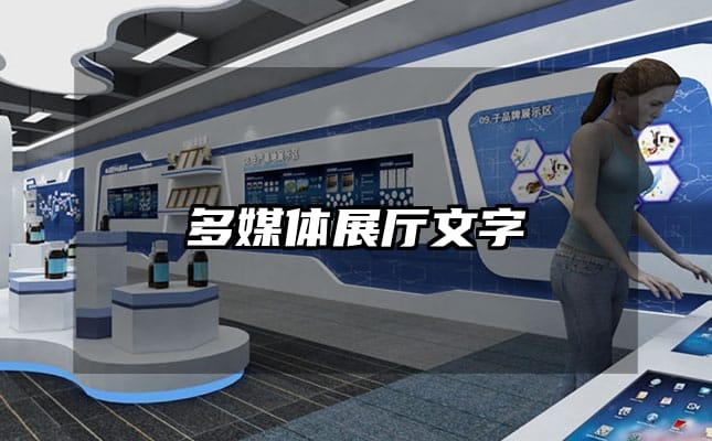 多媒体展厅文字