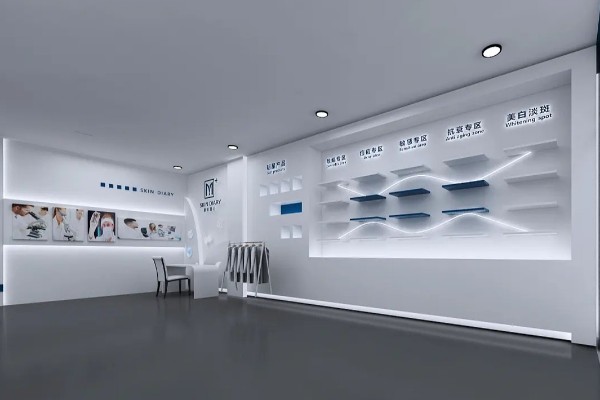 瓶（罐）装饮用水制造企业产品展厅设计装修